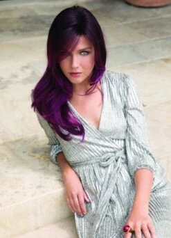 Angelica Wig By Noriko | Large Cap -Envy Sales 1702 Angelica Large Cap Plumberry Jam LR 1