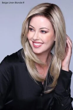 Beverly Hills Wig By BelleTress | Heat-Friendly Synthetic -Envy Sales BEVERLYHILLS beigelinenblonde R4