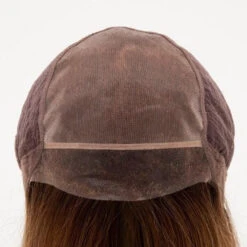 Chelsea Wig By Envy | Mono Top | Human Hair | Synthetic Blend -Envy Sales ChelseaFrontCreamedCoffee