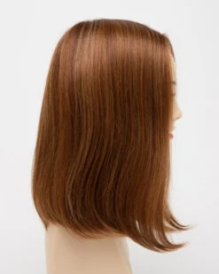 Chelsea Wig By Envy | Mono Top | Human Hair | Synthetic Blend -Envy Sales ChelseaRightSide CreamedCoffee