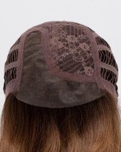 Emma Wig By Envy | Mono Part | Human Hair | Synthetic Blend -Envy Sales EmmaFront CreamedCoffee