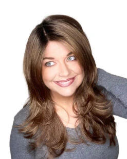 Brooke Wig By Envy | Mono Top | Large Cap -Envy Sales EnvyBrookeCinnamonToffee1