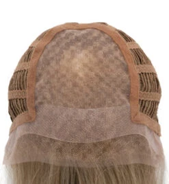 Erica Wig By Envy | Mono Top | Human Hair | Synthetic Blend -Envy Sales EricaFront GingerCream