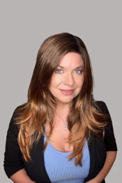 Locklan Wig By Estetica | Mono Top -Envy Sales EsteticaLocklanCopperSunsetFront