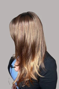 Locklan Wig By Estetica | Mono Top -Envy Sales EsteticaLocklanCopperSunsetSIDE