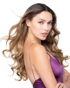 The Extension Hair Piece By TressAllure | Heat Friendly Synthetic -Envy Sales Extensions Light Brown 156