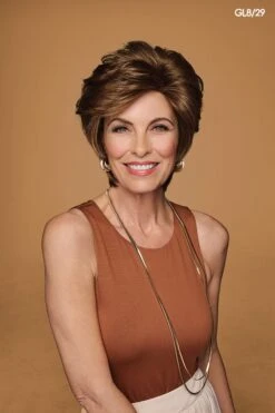 Femme & Flirty Wig By Gabor | Synthetic -Envy Sales GB Femme Flirty Model Front2