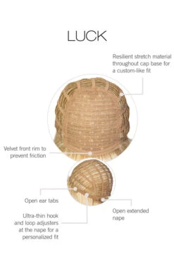 Luck Wig By Gabor -Envy Sales GBEssentials Luck CapConstruction