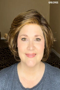 Gimme Drama Wig By Gabor | Mono Part -Envy Sales GimmeDrama Gabor GF829SS frontc