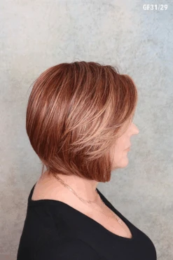 Glamorize Always Wig By Gabor | Hand-Tied Top -Envy Sales GlamorizeAlwaysGaborsidefierycopper