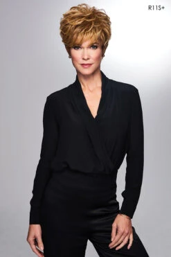 Full Fringe Pixie Wig By Hairdo -Envy Sales HD FullFringePixie Model2 Front1