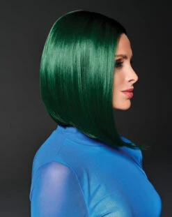 Green IRL Wig By Hairdo | Mono Part -Envy Sales HD GreenIRL Model2 Side2