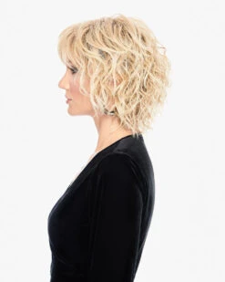 Breezy Wave Cut Wig By Hairdo | Heat Friendly Synthetic -Envy Sales HD Breezy Wave Model Side 2