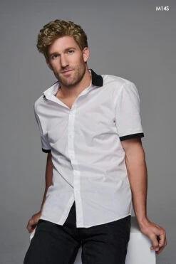 Dignified Men's Wig By HIM | Mono Top -Envy Sales HIM Dignified Model2 Front1