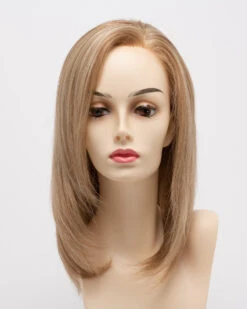 Hannah Wig By Envy | Mono Top | Human Hair -Envy Sales HannahFront SparkiingChampagne