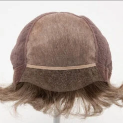 Heather Wig By Envy | Mono Top | Human Hair Blend -Envy Sales HeatherFront DarkGrey