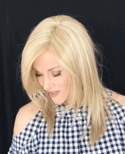 Ava Wig By Envy | Mono Part | Human Hair | Synthetic Blend -Envy Sales IMG 1312