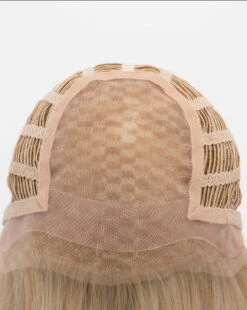 Krista Wig By Envy | Mono Top | Human Hair | Synthetic Blend -Envy Sales KristaFront MediumBlonde