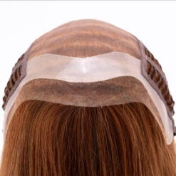 Lisa Wig By Envy | Human Hair/Synthetic Blend -Envy Sales Lisa Front LighterRed