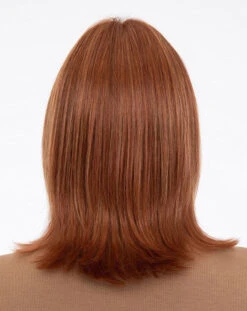 Lisa Wig By Envy | Human Hair/Synthetic Blend -Envy Sales Lisa LighterRed Back