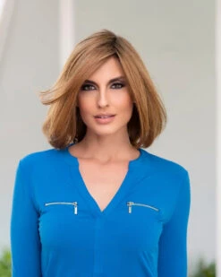 Lynsey Wig By Envy | Mono Top | Human Hair | Synthetic Blend -Envy Sales Lynsey5821 3