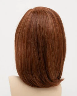 Lynsey Wig By Envy | Mono Top | Human Hair | Synthetic Blend -Envy Sales LynseyBack LighterRed