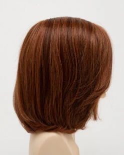 Lynsey Wig By Envy | Mono Top | Human Hair | Synthetic Blend -Envy Sales LynseyRightSide LighterRed