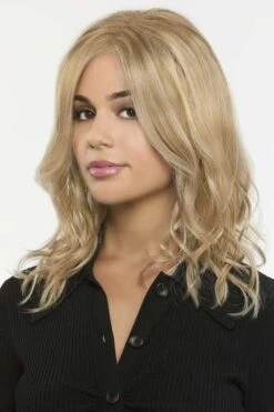 Showgirl Wig By Mane Attraction | Mono Part -Envy Sales MA416 Showgirl Champagne