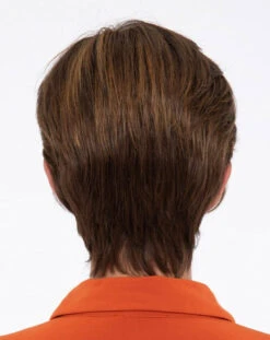 Paula Wig By Envy | Human Hair/Synthetic Blend -Envy Sales Paula ChocolateCaramel Back