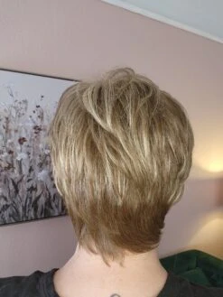 Paula Wig By Envy | Human Hair/Synthetic Blend -Envy Sales PaulabyEnvyAlmondBreezeBack