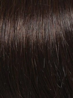 Gilded 12" Human Hair Topper By Raquel Welch | Mono Top -Envy Sales R6 DARK CHOCOLATE dcac6c69 f788 448f 818d 6ab100dc381c