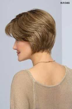 Born To Shine Wig By Raquel Welch | Heat-Friendly Synthetic -Envy Sales RW BornToShine Model1 Side3