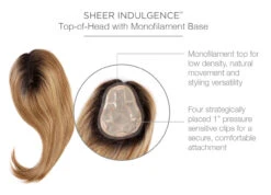 Go All Out 16" Topper By Raquel Welch -Envy Sales RW GoAllOut16 Cap