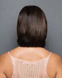 100% Human Hair Bang By Raquel Welch -Envy Sales RW HumanHairBang Model Side3