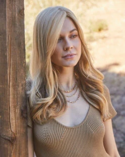 Remy Human Hair Topper 14" By Amore | Mono Top -Envy Sales RemyTP14GoldenWheat2