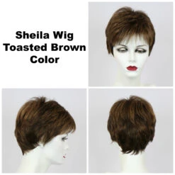 Sheila Wig By Godiva's Secret Wigs -Envy Sales Sheila Toasted Brown 05573.1458852475.1280.1280