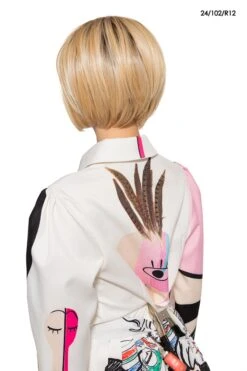 Smooth Cut Bob Wig By TressAllure | Mono Top | Heat-Friendly Synthetic -Envy Sales Smooth Cut 24102R12 0407 Edit