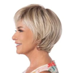 Contemporary Bob Wig By Toni Brattin | Large Cap -Envy Sales TB ContemporaryBob Model Side1 b7767af0 e911 46aa 8642 32dd4794220a