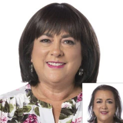 Total Topper By Toni Brattin | Heat Friendly Synthetic 22 Total Topper By Toni Brattin | Heat Friendly Synthetic -Envy Sales TB TotalTopper Product FrontandBefore1