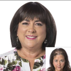 Total Topper By Toni Brattin | Heat Friendly Synthetic 23 Total Topper By Toni Brattin | Heat Friendly Synthetic -Envy Sales TB TotalTopper Product FrontandBefore2