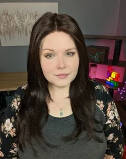 Blaze Wig By TressAllure | Mono Top -Envy Sales TressAllureBlazeinCocoaBeanFront