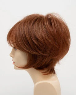 Whitney Wig By Envy | Human Hair | Synthetic Blend -Envy Sales WhitneyLeftSide LighterRed