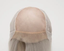 Zoey Wig By Envy | Mono Top | Human Hair | Synthetic Blend -Envy Sales ZoeyFront LightGrey