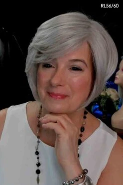 Born To Shine Wig By Raquel Welch | Heat-Friendly Synthetic -Envy Sales cBorntoshinesilverfront