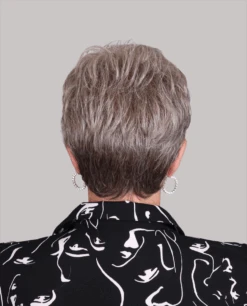 Time Comfort Wig By Ellen Wille | Heat-Friendly Synthetic -Envy Sales cTimeComfortStonegreymixEWback