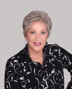 Time Comfort Wig By Ellen Wille | Heat-Friendly Synthetic -Envy Sales cTimecomfortEWStonegreymixfront