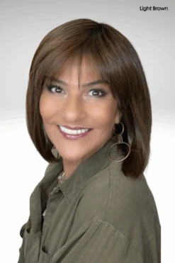 Whisper Wig By Toni Brattin | Heat-Friendly Synthetic | Large Cap -Envy Sales cToniBrattinWhisperLightBrown a34286e4 1211 4146 aa61 516eb87d2610