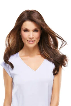 EasiPart XL Topper 18" | Remy Human Hair -Envy Sales easiPart XL 18inch 6RN Alt3