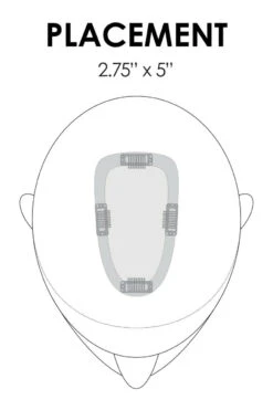 EasiPart Topper 12" | Remy Human Hair -Envy Sales easipart placement 5 54831.1578371704