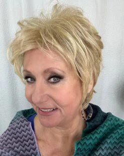 Enthusiastic Wig By Gabor -Envy Sales lightblondeside